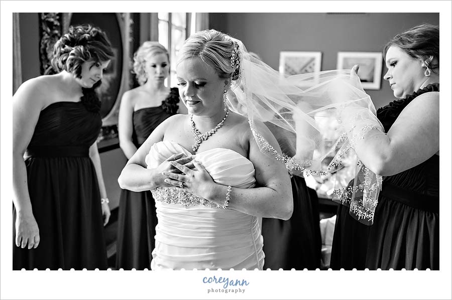 Stambaugh Auditorium Wedding with Amy and Randy Corey Ann Photography