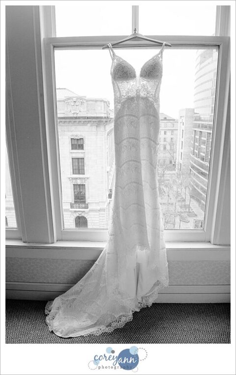 bridal gown at hyatt arcade cleveland