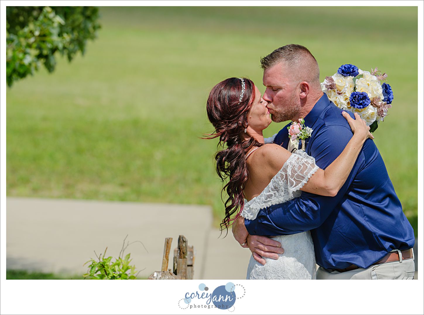 Wilkshire Banquet Center with Amanda and Matt Corey Ann Photography