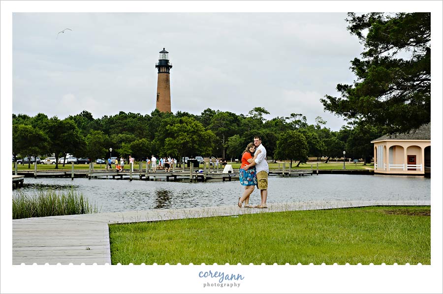 Engagement | Jessie and Justin | The Whalehead Club in Corolla, NC