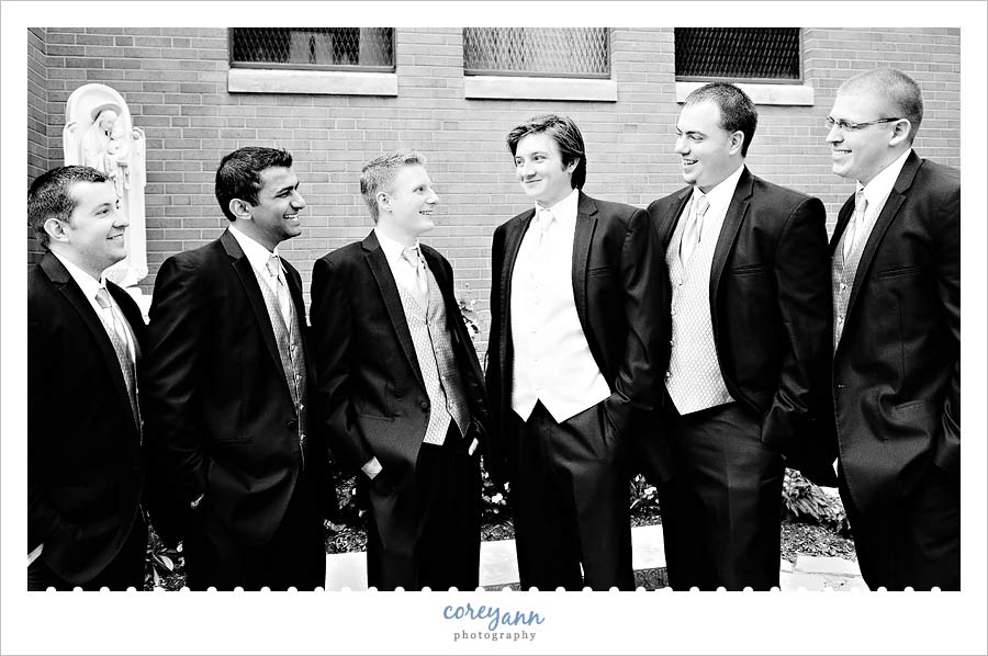 Jenny & John's Wedding groomsman