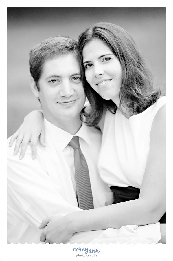 Engaged • Lisa and Eric •  Canton Garden Center