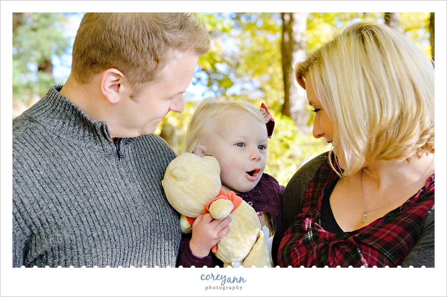 Lucic Family Portait family portrait with toddler in northeast ohio