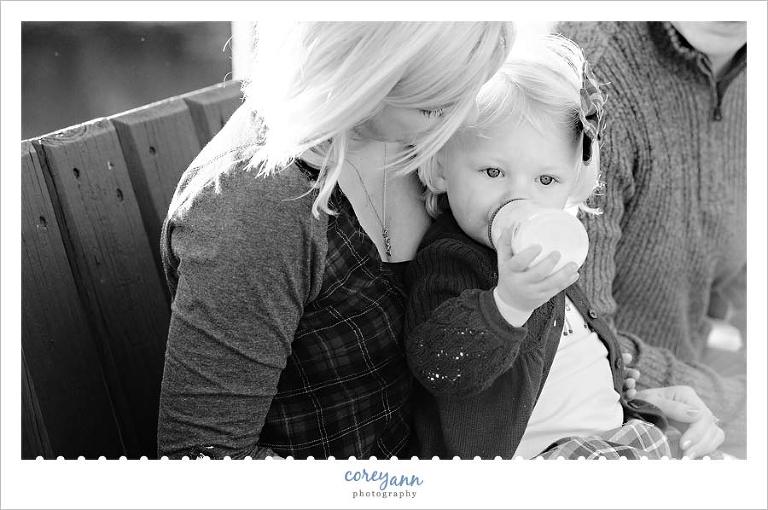 mother and daughter portrait