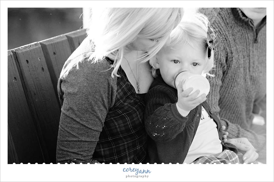 Lucic Family Portait mother and daughter portrait