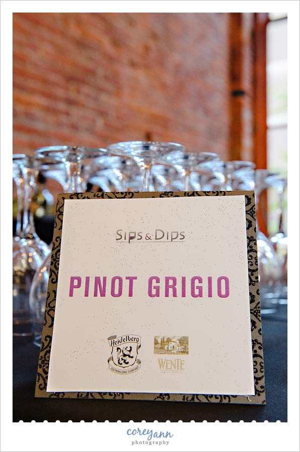 sign for Sips and Dips on Sixth at the Hoyt Block