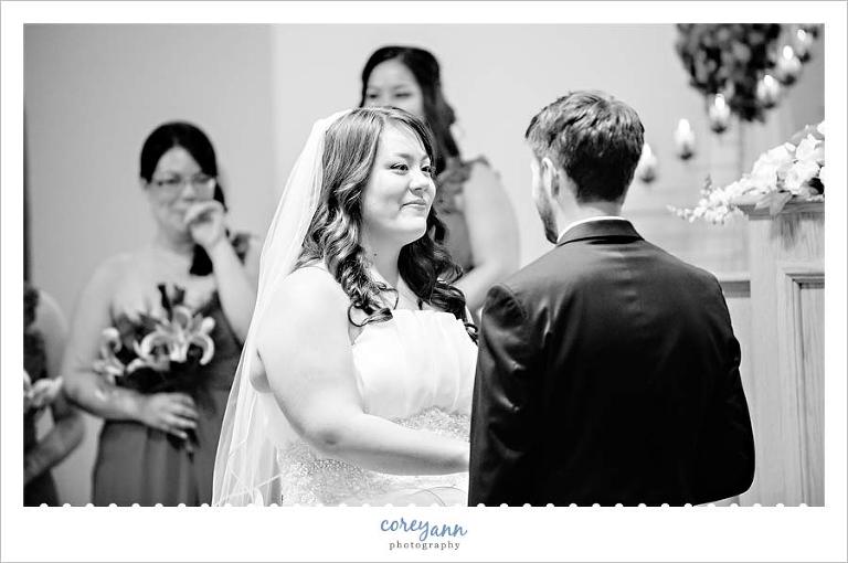 wedding ceremony at korean central baptist church of cleveland