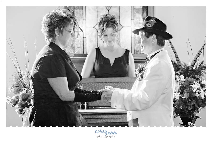 Ian and Terri's Wedding wedding ceremony at the canterbury venue in north canton ohio