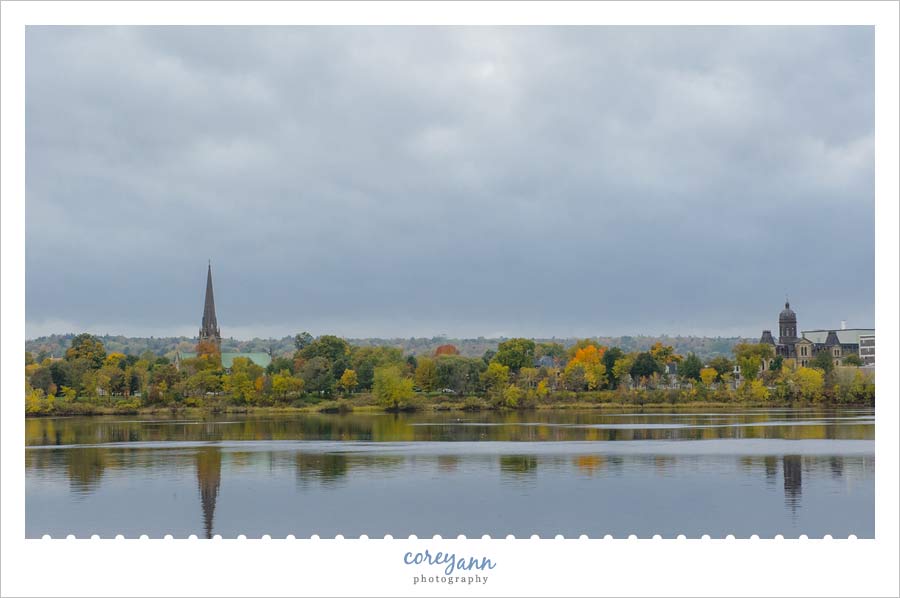 Frederickton New Brunswick Frederickton New Brunswick reflection