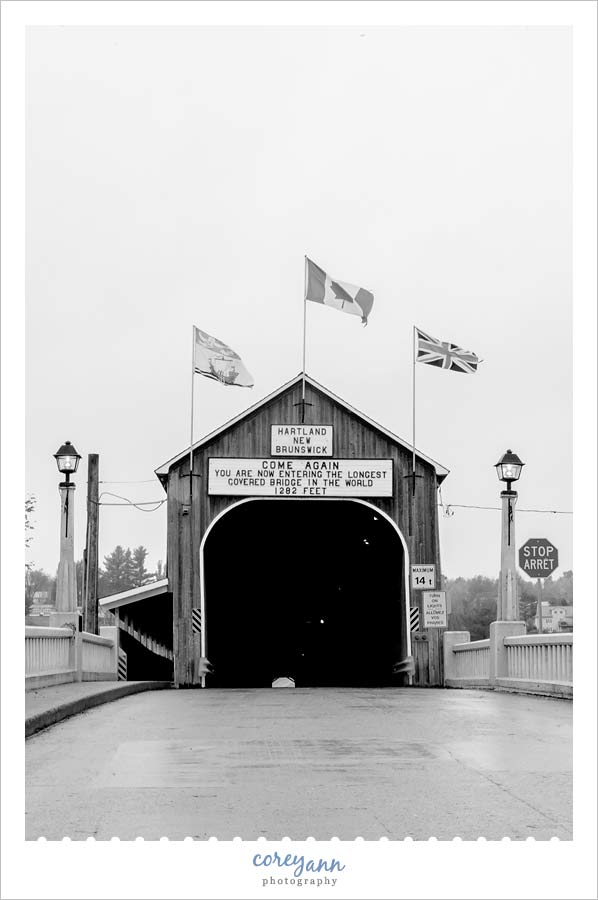 Hartland Covered Bridge Hartland Covered Bridge in Hartland New Brunswick Canada