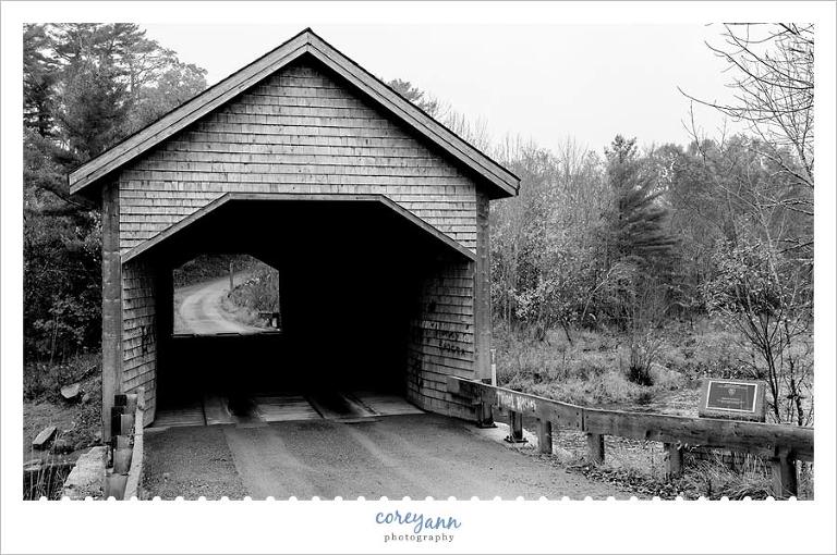 Robyville Covered Bridge in Maine