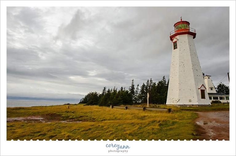 Seacow Head Lighthouse "gus's lighthouse" Prince Edward Island in Canada