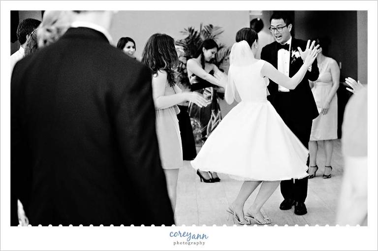 wedding reception at the club at key center in cleveland ohio