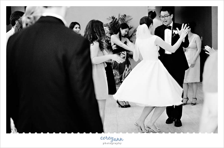 wedding reception at the club at key center in cleveland ohio