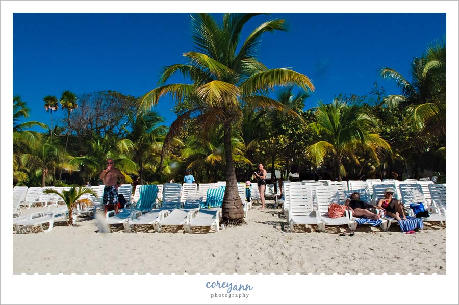 Tabyana Beach on Isle de Roatan Honduras