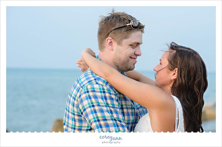 engagement portrait in northeast ohio