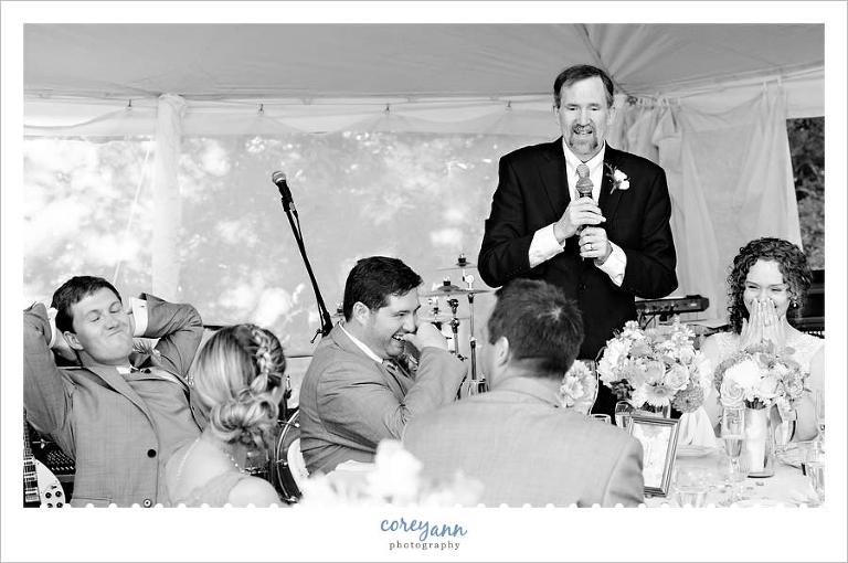father of groom welcome speech during wedding reception