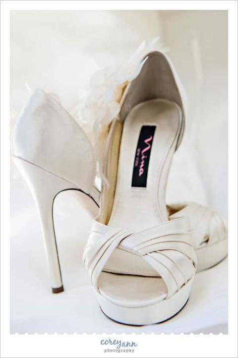 ivory wedding heels 