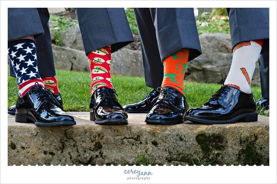 fun groomsman socks