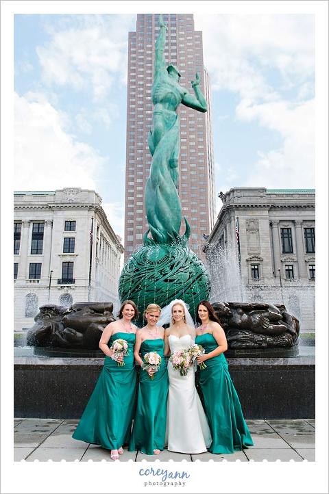 bridesmaid picture in cleveland ohio