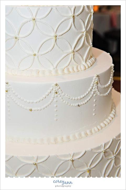 wedding cake by wild flour bakery