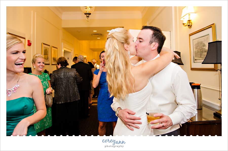 wedding reception at westwood country club  in rocky river ohio