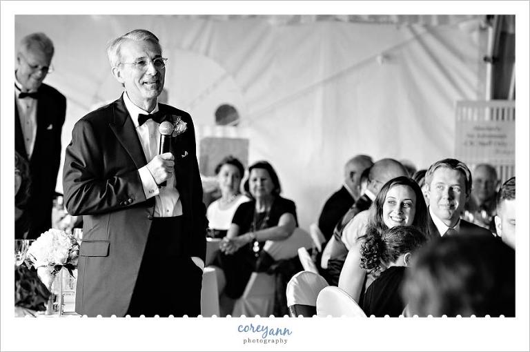 father of the bride welcome speech