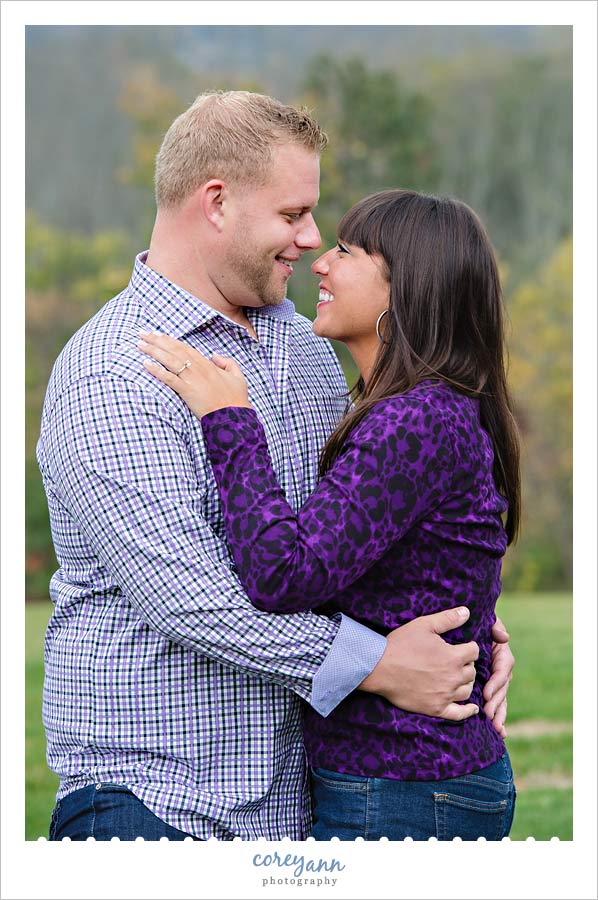 engagement portrait in northeast ohio