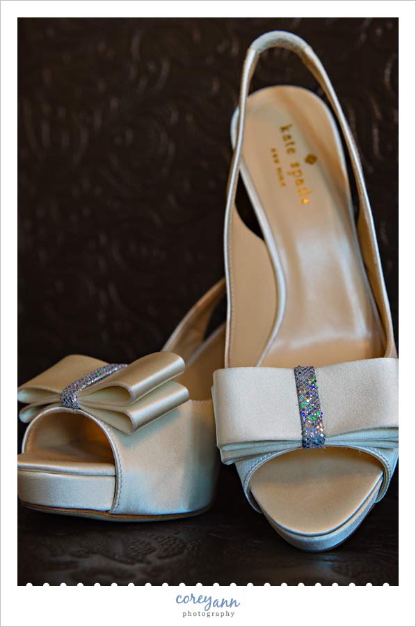 Kate Spade Glam Bridal Heels