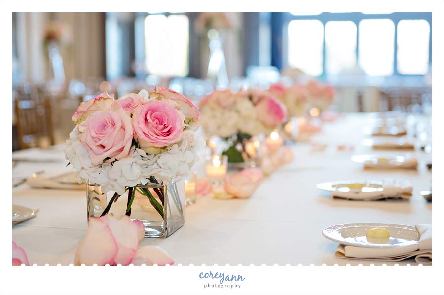 reception decor at tudor arms hotel