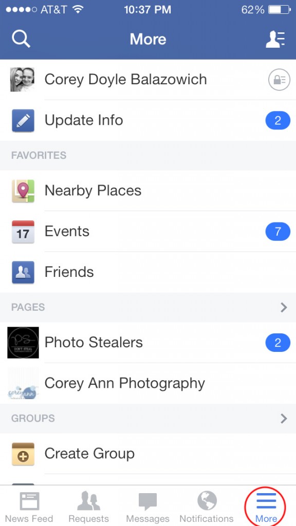 Find Star Ratings on Facebook