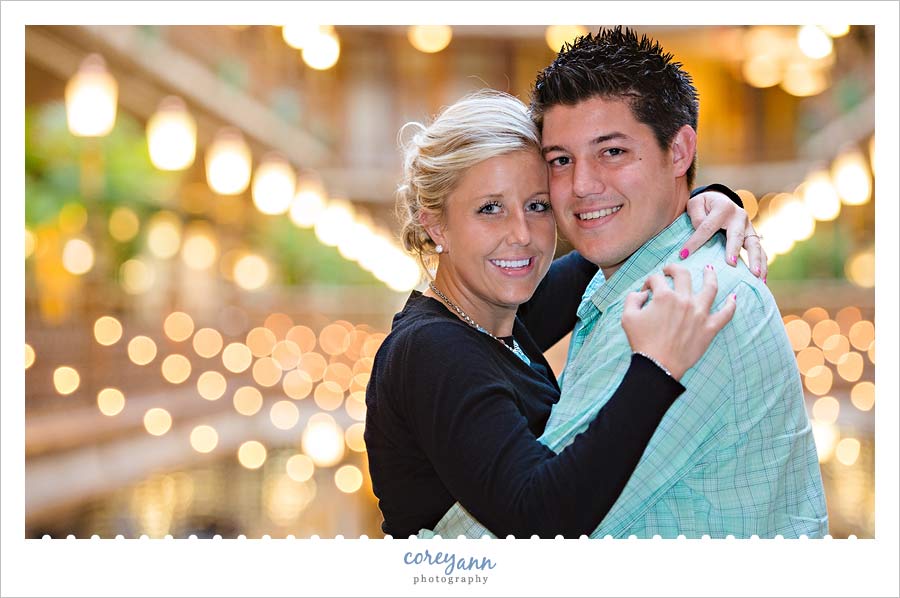 late autumn engagement session in cleveland ohio