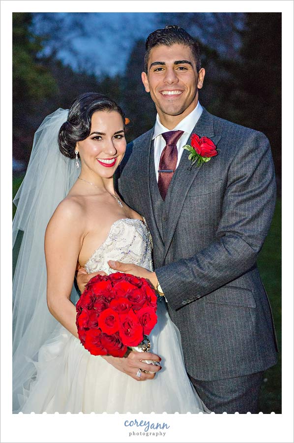 wedding image at fellows riverside garden in youngstown ohio