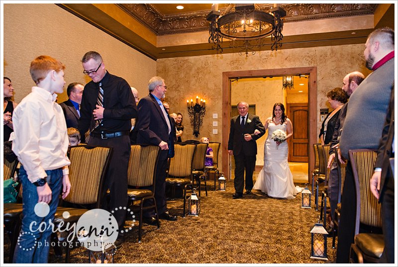 wedding ceremony in villa grande at gervasi