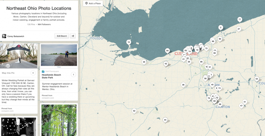 Ohio Wedding Portrait Locations