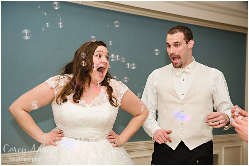 wedding reception at north canton civic center