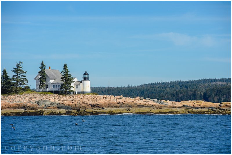winter harbor light in winter harbor maine