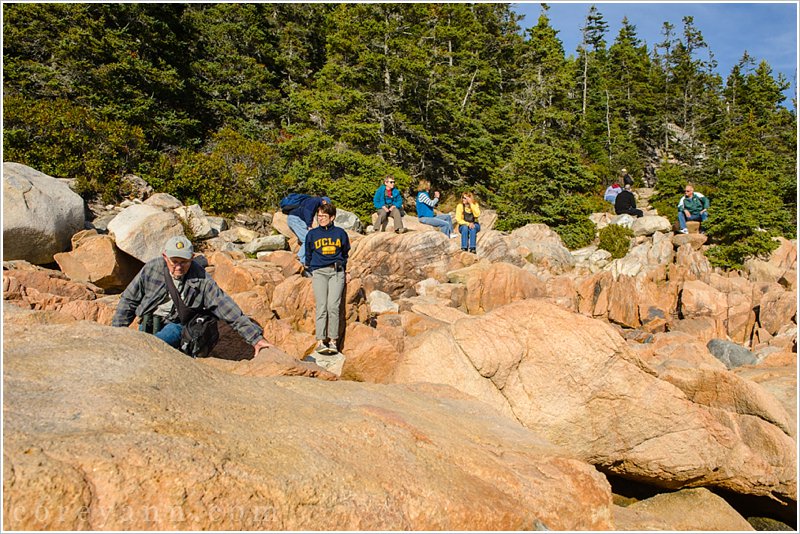 boulders in bass harbor maine