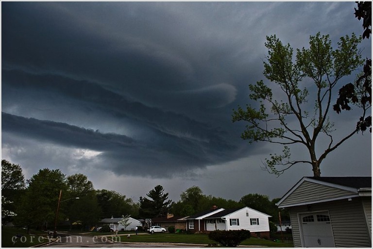 super cell in north canton ohio on may 14 2014