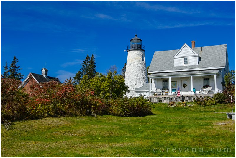 dyce head lighthouse in maine