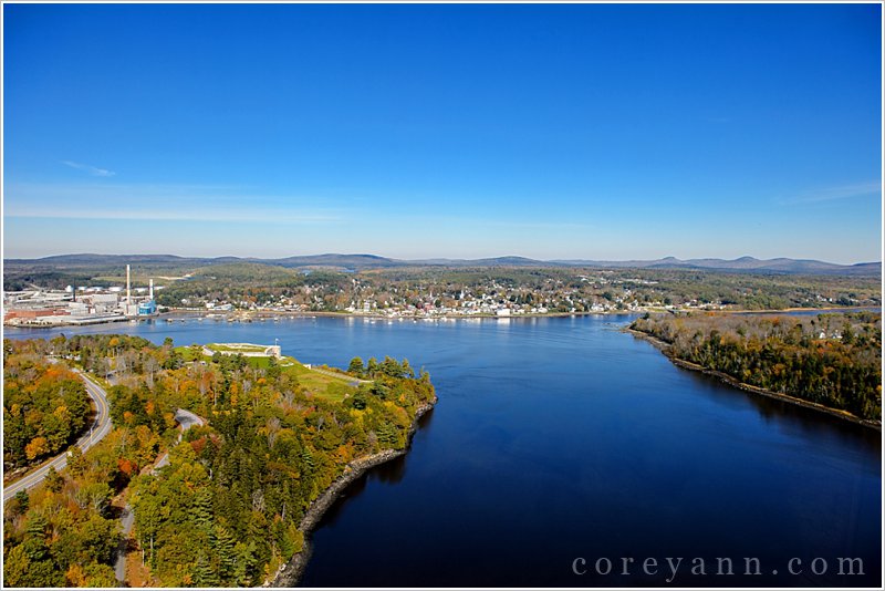 autumn in penobscot maine