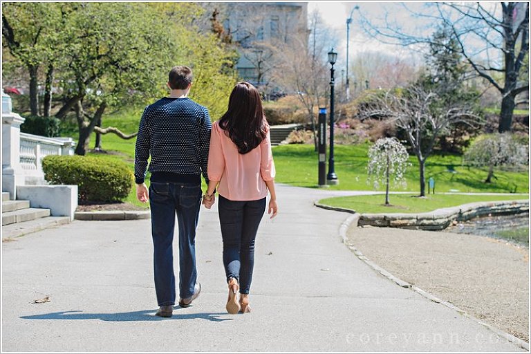 wade lagoon engagement portrait