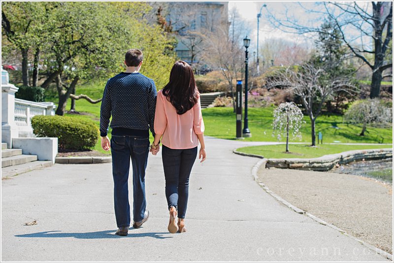 wade lagoon engagement portrait