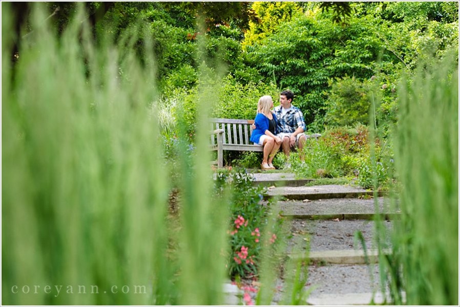 fellows riverside garden engagement session