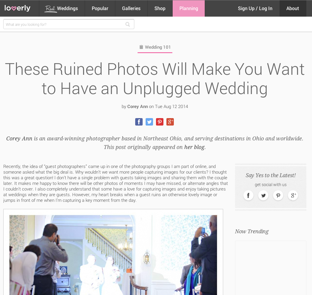 Featured on Lover.ly