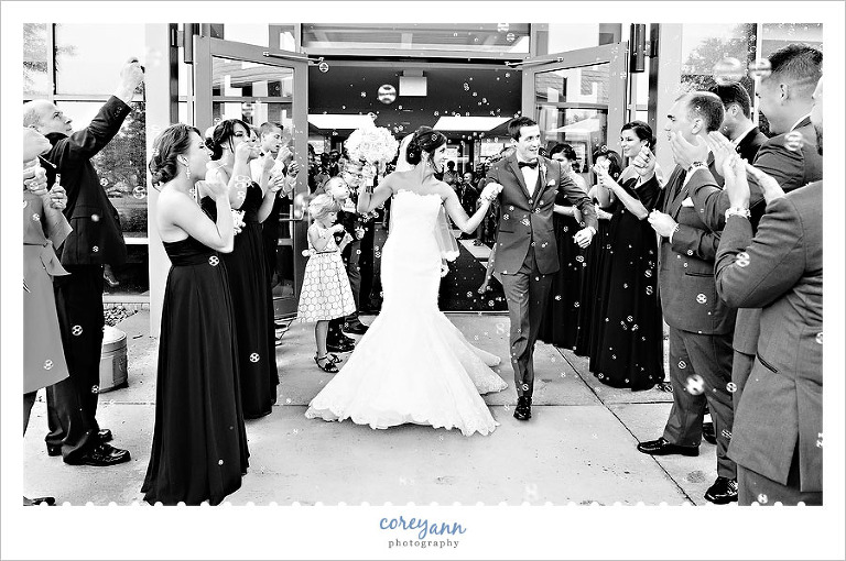 exit from wedding ceremony in warren ohio