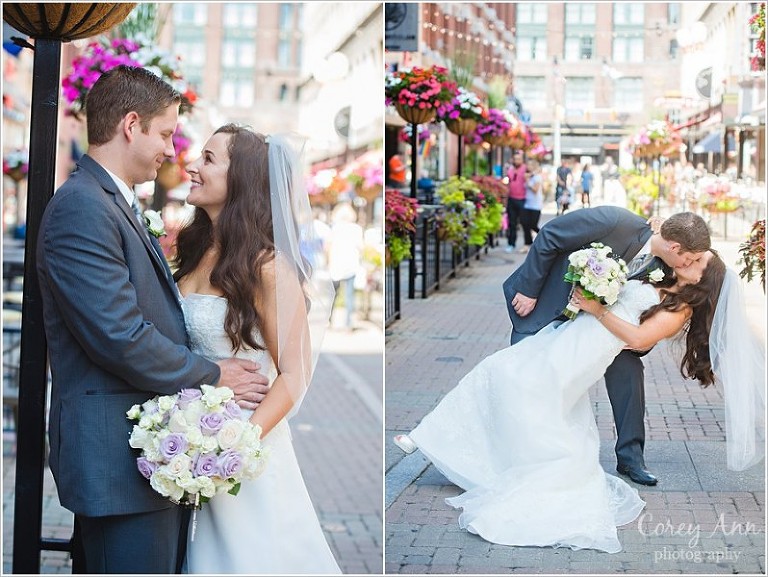 wedding pictures in downtown cleveland