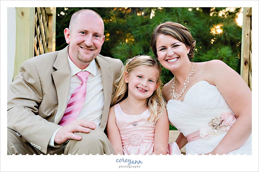 wedding family portrait in massillon ohio