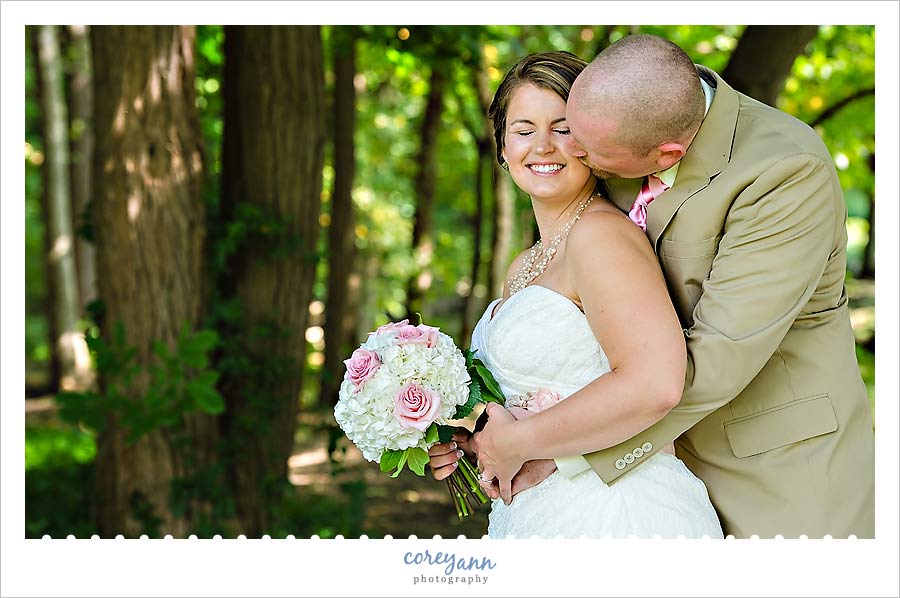Massillon Backyard Wedding with Angela and Kevin