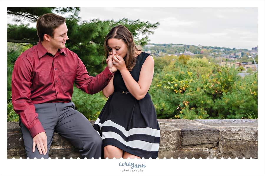 youngstown engagement session